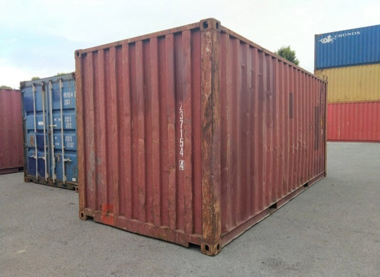 Container Per Pallet Largo 20 Piedi Alto Cubo Usato