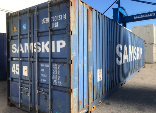 Container Per Pallet Largo 45 Piedi Alto Cubo Usato