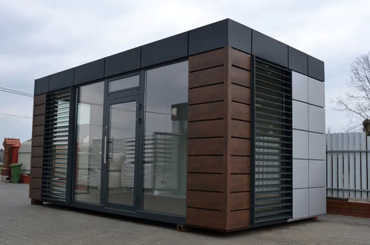 CONTAINER UFFICIO -01 – 6 x 2,5 m – CONTAINER UFFICIO-BUNGALOW UFFICIO-MODULO UFFICIO