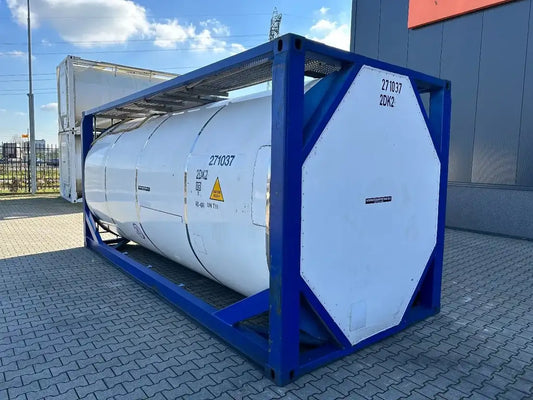 Container cisterna marittima da 20 piedi
