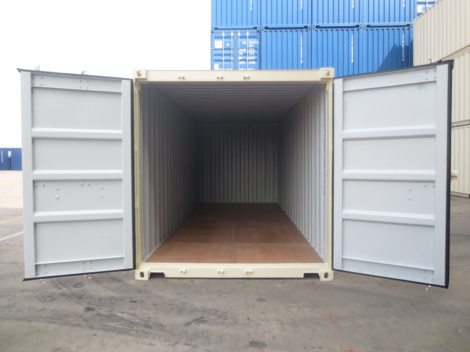 Container 20 Piedi Crema Bianco 1° Viaggio (Nuovo)