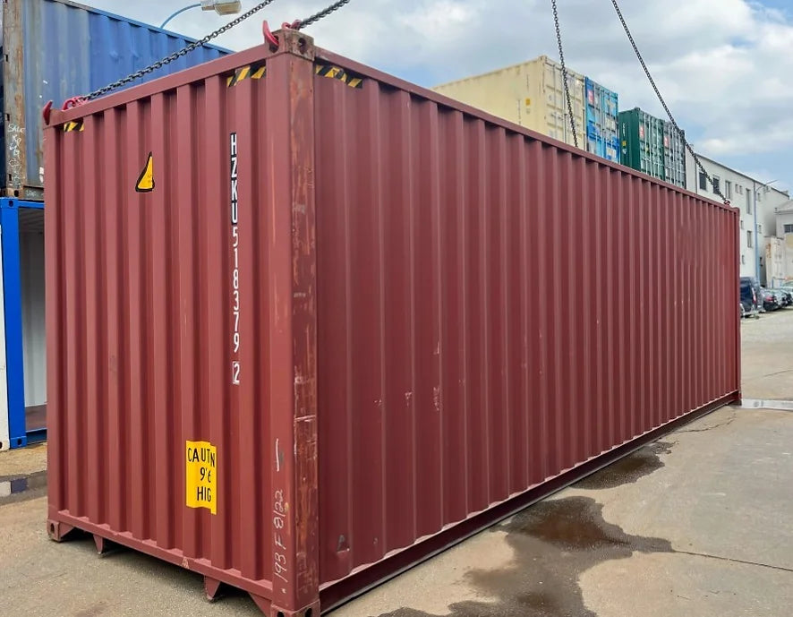 Un container High Cube (HC) da 30 piedi