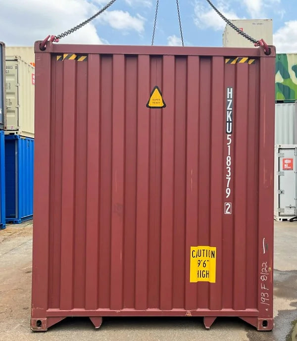 Un container High Cube (HC) da 30 piedi